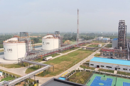 Progetto di riserva di emergenza e di riduzione dei picchi GNL di Yangling